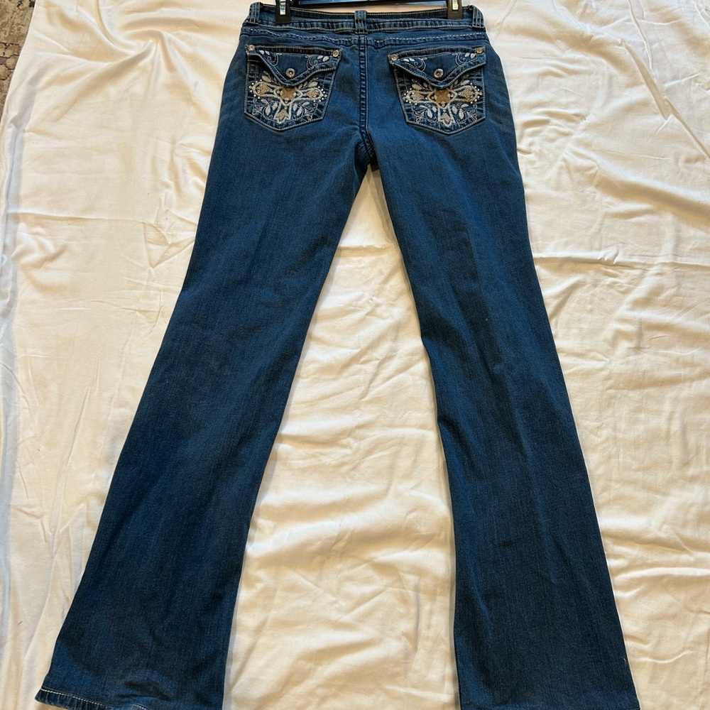 Zenim Denim Women’s Jeans - Bling Pockets - Size 28